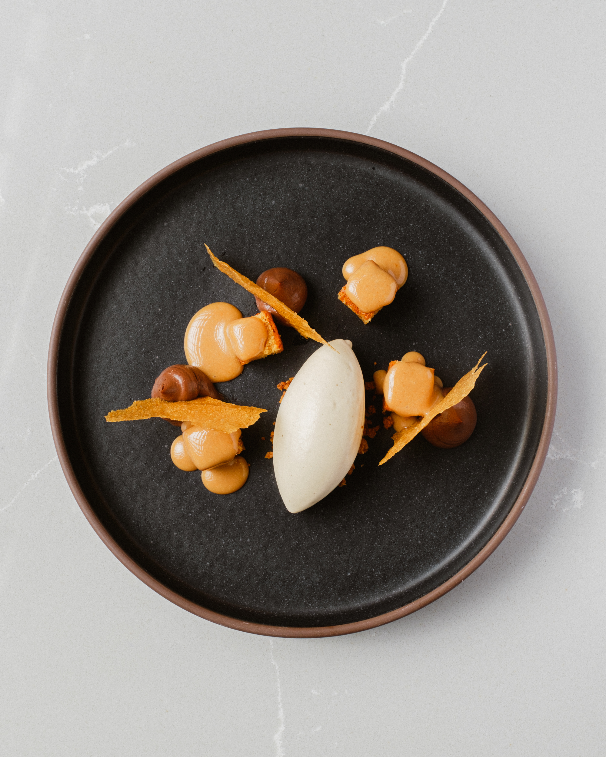 Plato del menú degustación